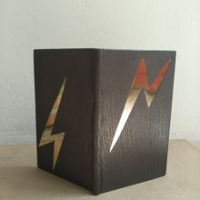 cuir fantaisie, papier miroir
